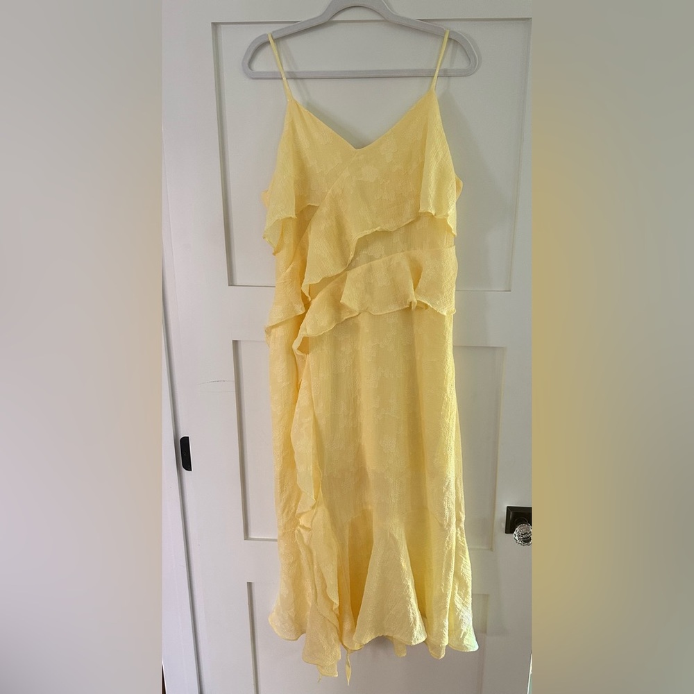 Wild Fable Yellow Midi Dress